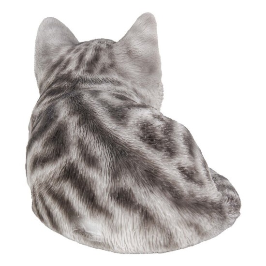Tabby Kitten Sleeping Statue