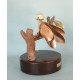 Faerie on Twig - Bronze Sculpture - Original Art - Limited Edition Cast Bronze