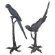 Antique French Art Deco Bronze Macaw Parrot Sculptures – Camille, 1920s
