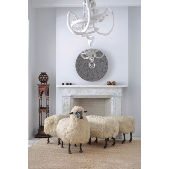 Handcrafted Sheep Stool