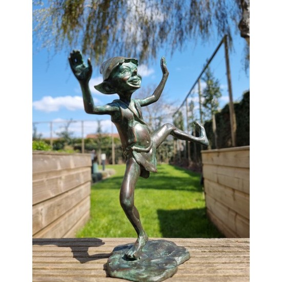 Bronze Pixie - Bronze gnome - Bronze fairy - Gift figures