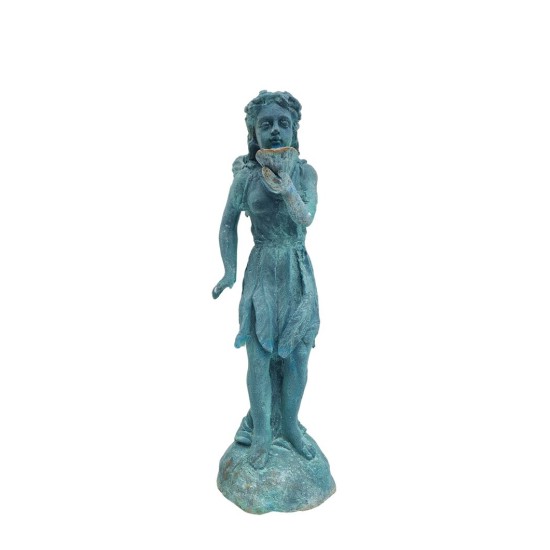 Cast Iron Garden Fairy - Garden Angel - Magical Garden Decoration - Fairytale Garden Design