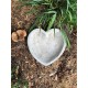 Stunning Stone Heart Garden Bird Bath/Feeder