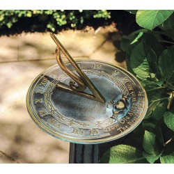Grow Old Along With Me Sundial