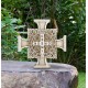 Saint Benedict Stepping Stone Garden Cross