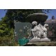 Stunning Stone Triple Gargoyle Garden Bird Bath