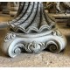 Stunning Stone Shell Sculpture Garden Bird Bath
