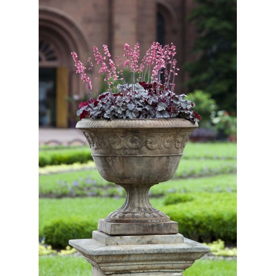 Foliated Scroll Urn Garden Planter