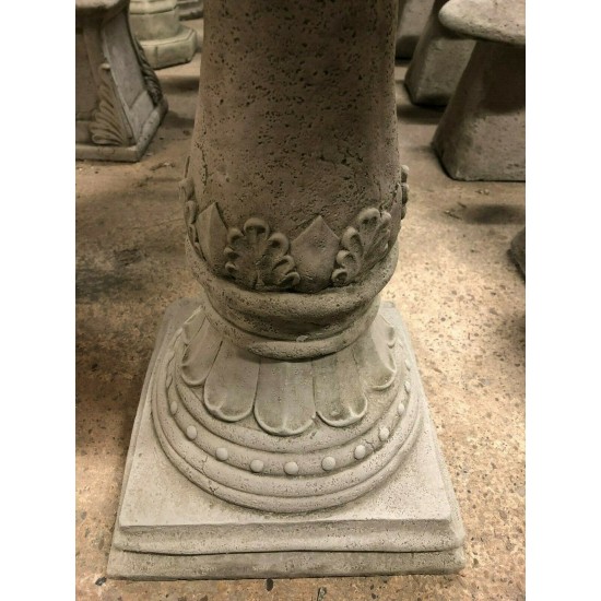 Stunning Stone Traditional Garden Bird Bath