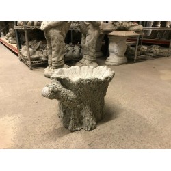 Stunning Stone Tree Stump Garden Bird Bath