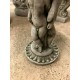 Stunning Stone Three Cherub Garden Bird Bath