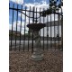 Stunning Stone Twisted Serpent Sculpture Garden Bird Bath