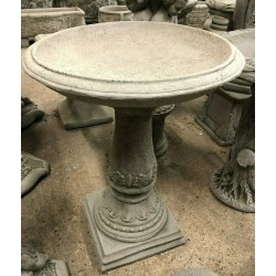 Stunning Stone Traditional Garden Bird Bath