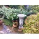 Stunning Stone Three Graces Garden Bird Bath