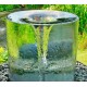 Outdoor Spiral Fountain with Reservoir & Pump Kit