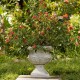 17 Inch Tall Urn Style Flower Planter Color Option