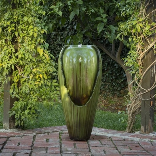 Gallien Fiberglass Fountain with Light