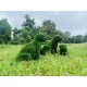 ✨Spring Sales - 5ft Outdoor Artificial Turf Animals-0726
