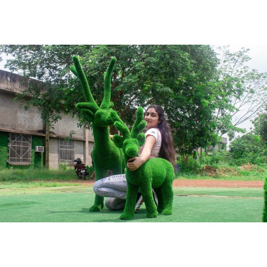 ✨Spring Sales - 5ft Outdoor Artificial Turf Animals-0726