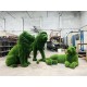 ✨Spring Sales - 5ft Outdoor Artificial Turf Animals-0726