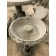 Stunning Stone Three Cherub Garden Bird Bath
