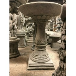Stunning Stone Traditional Garden Bird Bath