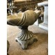 Stunning Stone Shell Sculpture Garden Bird Bath