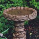 Quiet Reflections 1-Piece Concrete Bird Bath