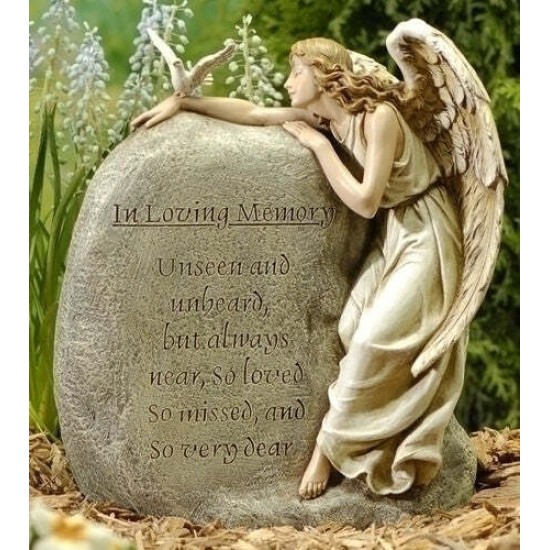 In Loving Memory Memorial Angel Figure