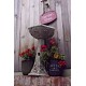 Stunning Freestanding Stone Art Noveau Garden Bird Bath