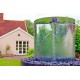Outdoor Spiral Fountain with Reservoir & Pump Kit