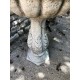 Stunning Large Stone Leaf Design Garden Bird Bath