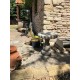 Stunning Stone Sunflower Design Sculpture Garden Bird Bath