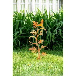 Hummingbird on Plant Garden Stake