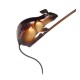 Cat, Mouse and Cheese Whimsical Metal Wind Spinner