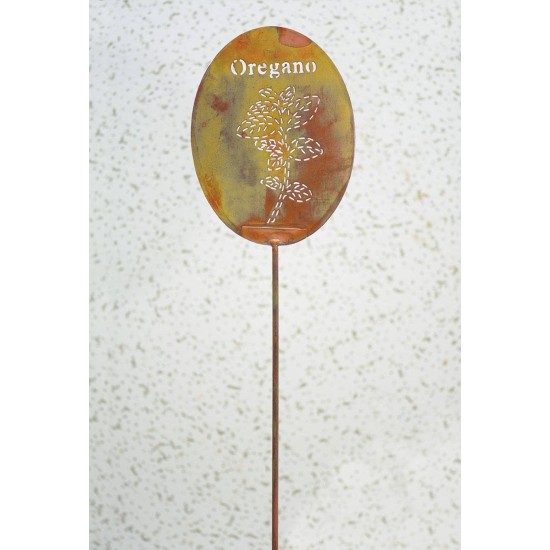 Oregano Herb Garden Stake