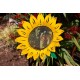 Sunflower Bird Feeder Stake | Rusted Metal Yard Art | Garden Gifts | Metal Garden Art | Garden Bed Decor|