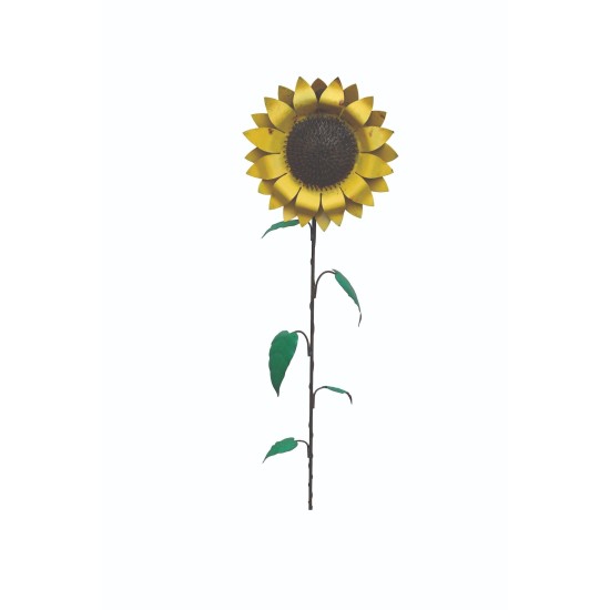 Large Sunflower Stake | Rusted Metal Yard Art | Garden Gifts | Metal Garden Art | Garden Bed Decor | Garden