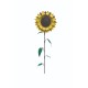 Large Sunflower Stake | Rusted Metal Yard Art | Garden Gifts | Metal Garden Art | Garden Bed Decor | Garden