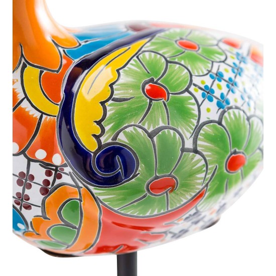 Handcrafted Ceramic Bird Decorative Garden Stake