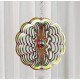3D Metal Wind Spinners with Unique Mirror Ball Garden Decor | Sun Wind Spinner with Unique Mirror Ball |Backyard Ornaments Wind Spinner Decorations|Outdoor Decor for Patio or Porch, Room Decor