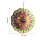 3D Metal Wind Spinners with Unique Mirror Ball Garden Decor | Sun Wind Spinner with Unique Mirror Ball |Backyard Ornaments Wind Spinner Decorations|Outdoor Decor for Patio or Porch, Room Decor