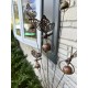 Butterflies and Bells Garden Stake
