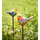 Handcrafted Ceramic Bird Decorative Garden Stake