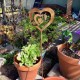 Triple Spinning Heart Garden Stake