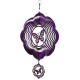 Butterfly Cloud Swirly Metal Wind Spinner