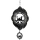 Loon Duck Cloud Bird Swirly Metal Wind Spinner