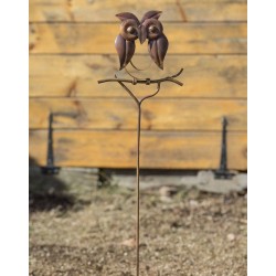 Wise Owl Garden Stake