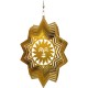 Sun Star Swirly Metal Wind Spinner