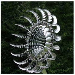 Magical Metal Windmill-Kinetic Metal Wind Spinners